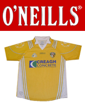 O'Neills Sportswear - sponsor of Saffron Óg prizes.