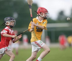 Getting into the swing of things at Loughgiel Cul Camp 2006